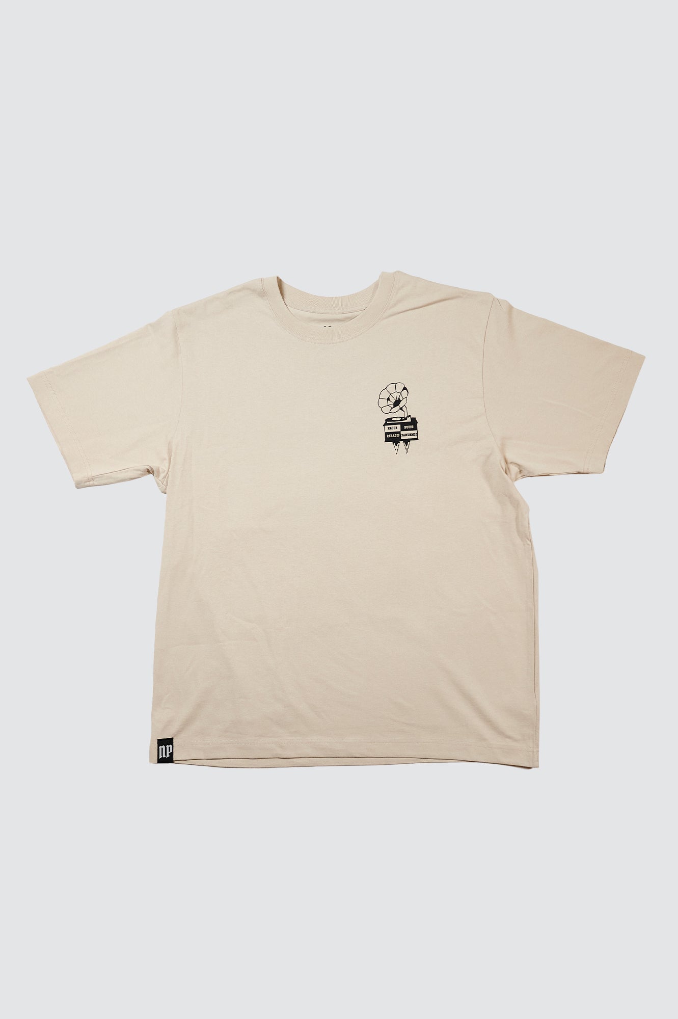 T-shirt Nuits Paradis X Exode Pandemic - Beige